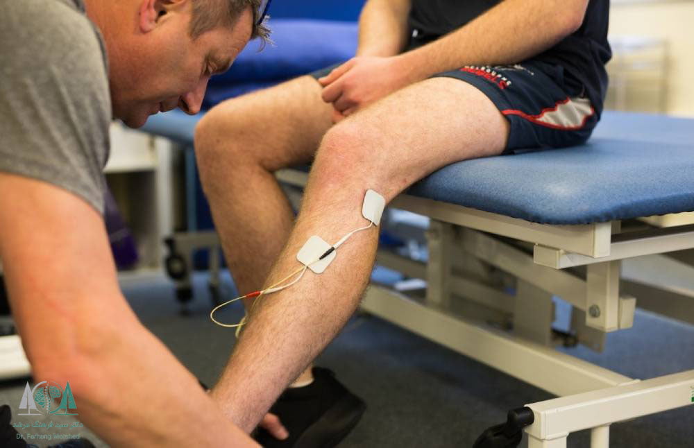 درمان افتادگی مچ پا با تحریک الکتریکی