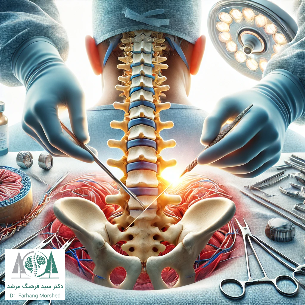 علائم دیسک گردن : از تشخیص تا 4 راه درمان قطعی 3 surgical intervention for spinal problems