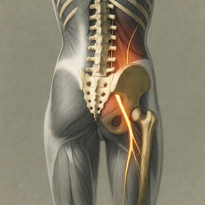 سیاتیک پای راست